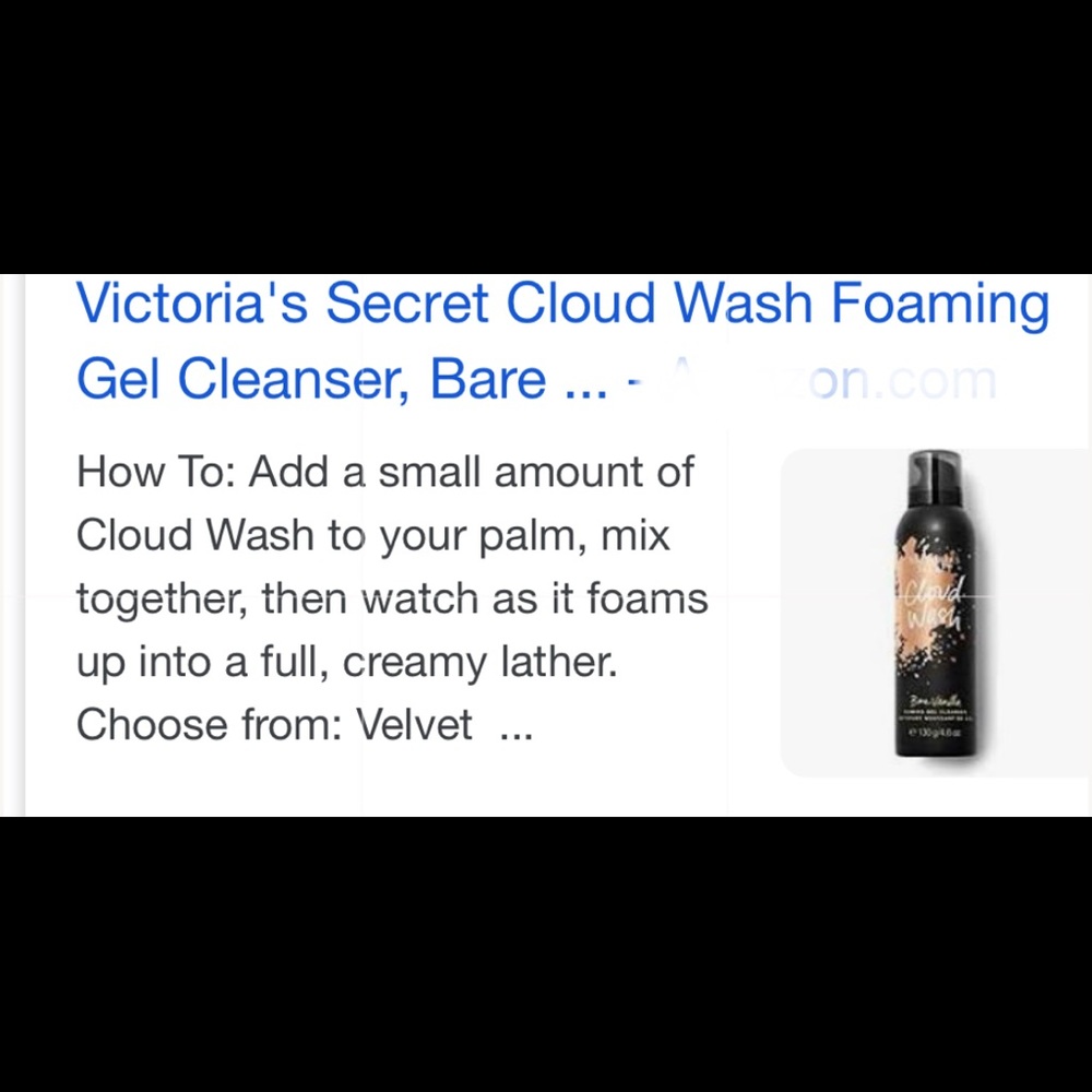 AMAZING LATHER.🌹FREE SPONGE VICTORIA SECRET 🌹Cloud Wash Or Body Shimmer. - Picture 2 of 5